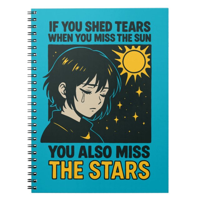 Cuaderno Extrañar las estrellas (Frente)