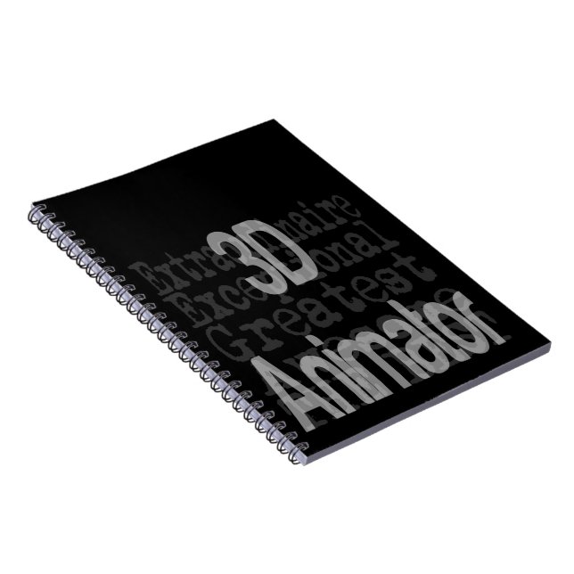 Cuaderno Extraordinaria de animación 3D (Lado Derecho)