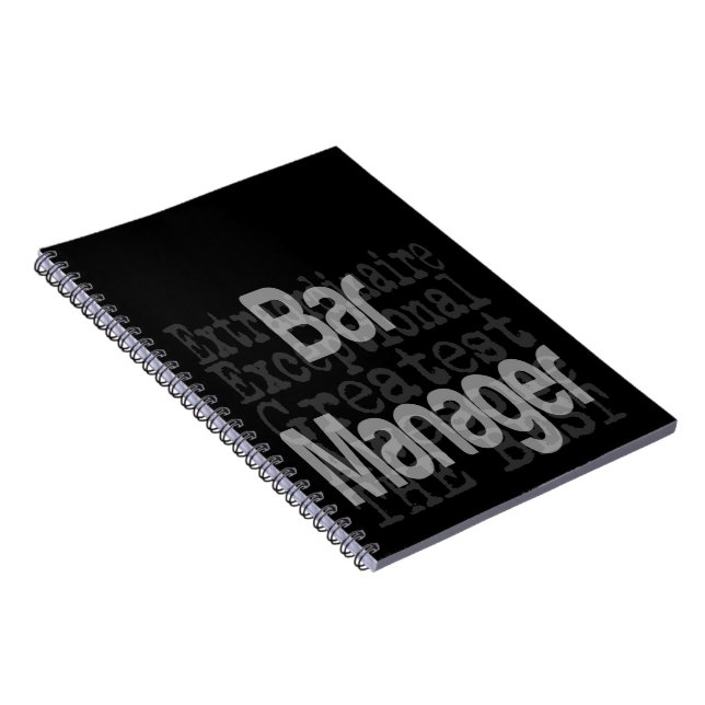 Cuaderno Extraordinaria del Administrador de barras (Lado Derecho)