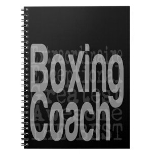 Cuaderno Extraordinaria del entrenador de boxeo