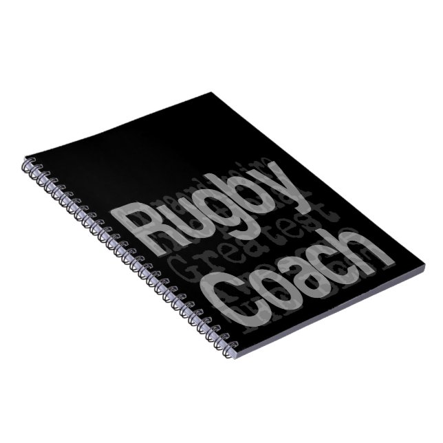 Cuaderno Extraordinaria del entrenador de rugby (Lado Derecho)