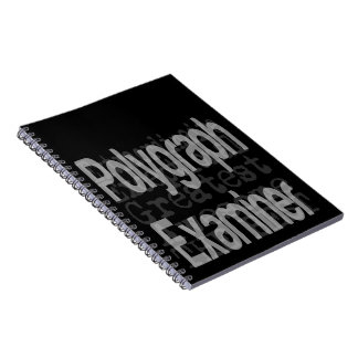 Cuaderno Extraordinaria del examinador del polígrafo