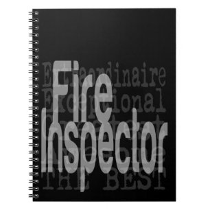 Cuaderno Extraordinaria del inspector de incendios