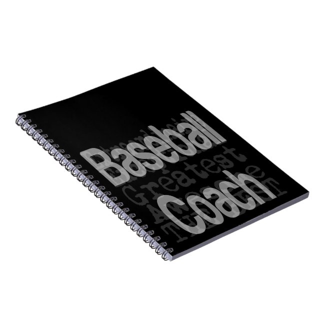 Cuaderno Extraordinaria entrenadora de béisbol (Lado Derecho)