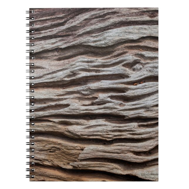 Cuaderno Extraordinario textualmente de madera de época, de (Frente)