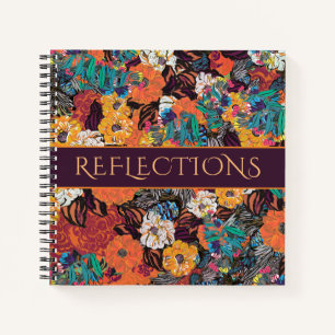 Cuaderno Extravagancia Floral colorida
