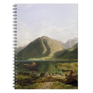 Cuaderno Extremo del lago Lemán, 1835 (aceite en lona)