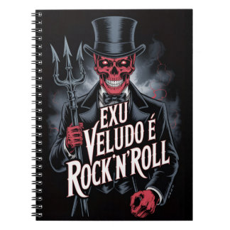 Cuaderno Exu Veludo é Rock'N'Roll #1
