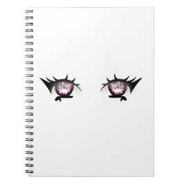 Cuaderno Eyes Girl Drawing