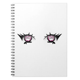 Cuaderno Eyes Girl Drawing