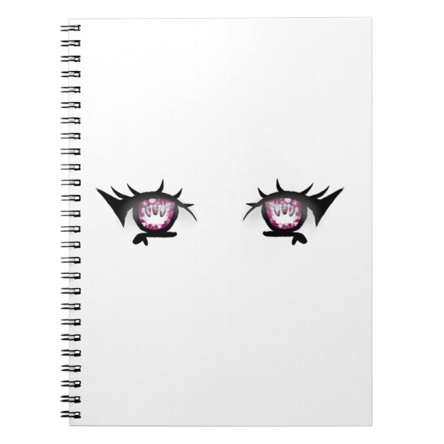 Cuaderno Eyes Girl Drawing (Frente)