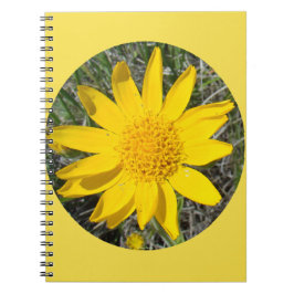 Cuaderno F36wma Flores silvestres amarillas Sneezeweed