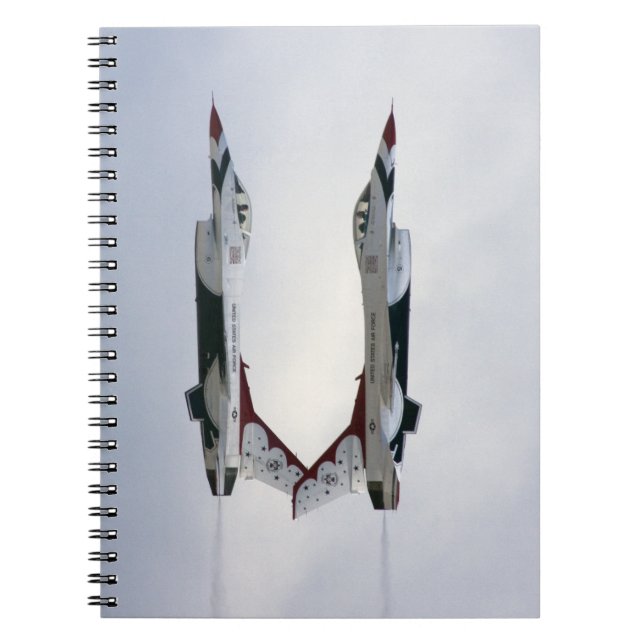 Cuaderno F-16 Manejo de Thunderbirds - Invertido (Frente)