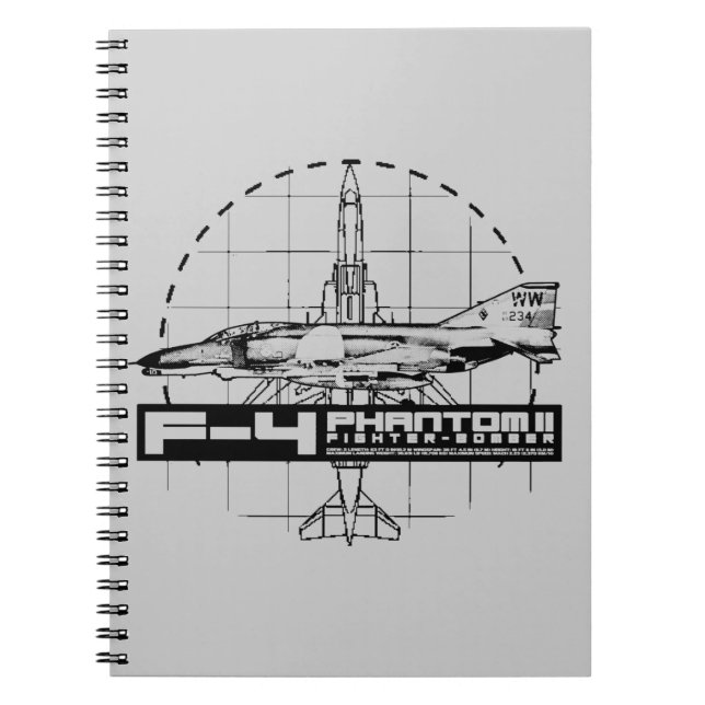 Cuaderno F-4 Fantasma II (Frente)