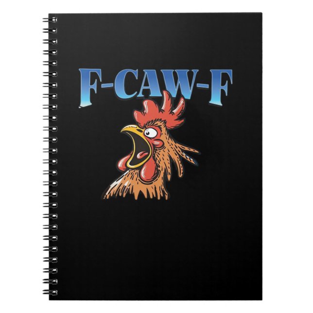 Cuaderno F-Caw-F Chicken Classic Cool Unique (Frente)