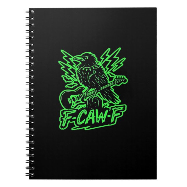 Cuaderno F-Caw-F Chicken Classic Minimal Clean (Frente)
