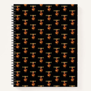 Cuaderno F Caw F Chiste de Pollo Humor Oscuro Sarcasmo 