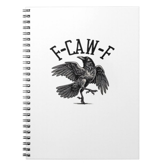 Cuaderno F Caw F Crow Creativo Casual (Frente)