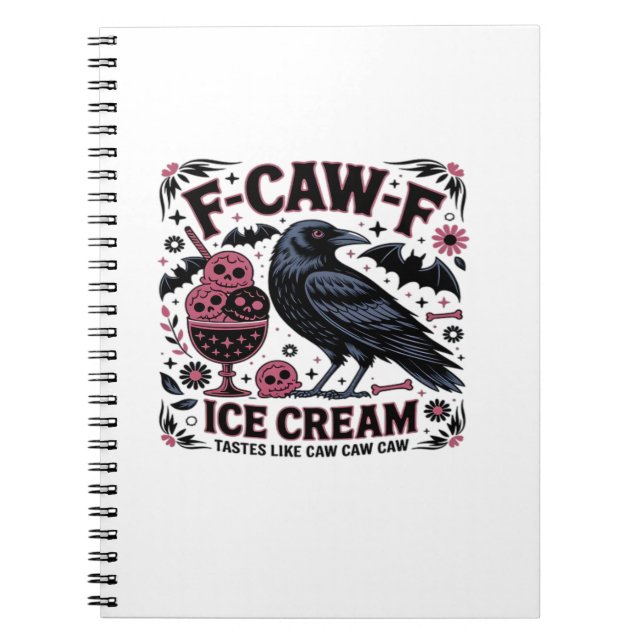 Cuaderno F Caw F Divertido Moderno (Frente)