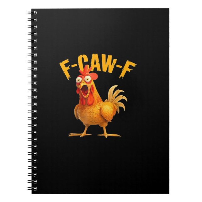 Cuaderno F-Caw-F Divertido Único (Frente)