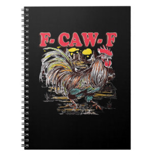 Cuaderno F-Caw-F Hei Hei Moana Gallo Clásico Gráfico Divert