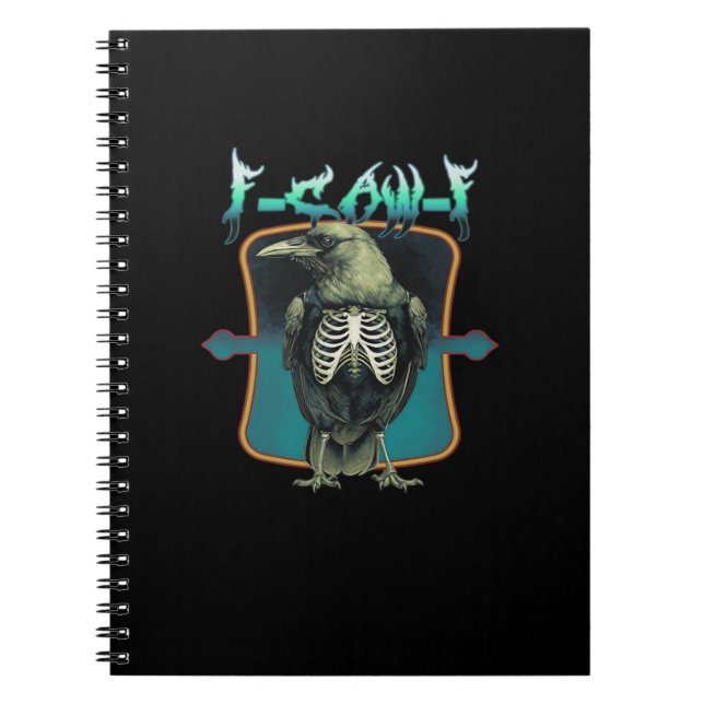 Cuaderno F-Caw-F Minimal Design (Frente)
