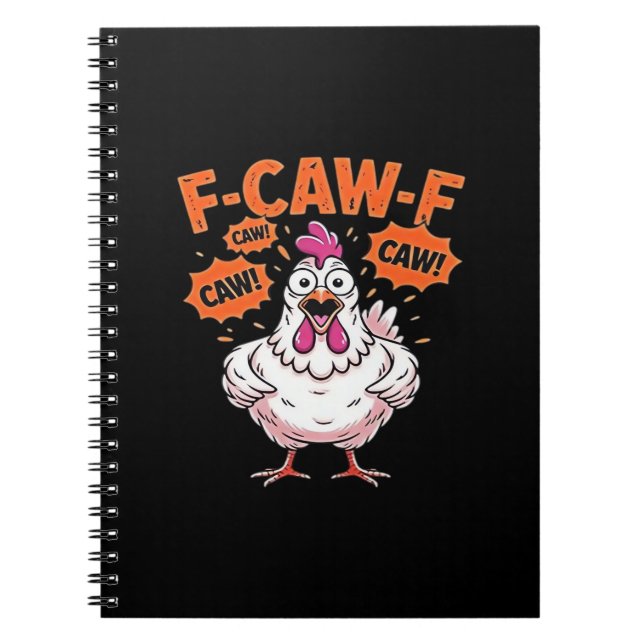 Cuaderno F-Caw-F Pollo Clásico Genial Único (Frente)