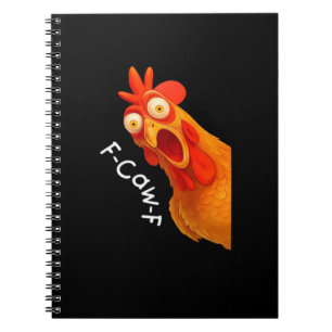 Cuaderno F-Caw-F Pollo Esencial Clásico Retro