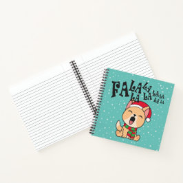 Cuaderno Fa La La Navidades Canto de Perro Bloc de notas