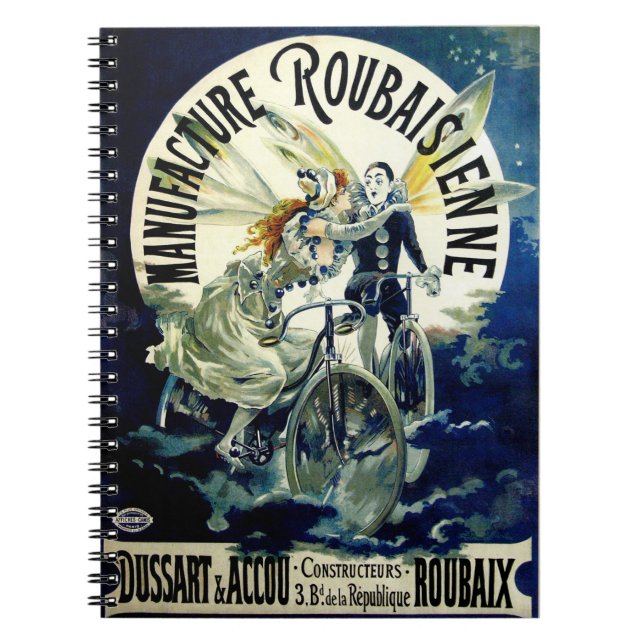 Cuaderno Fabricación de bicicletas Roubaisienne (Frente)