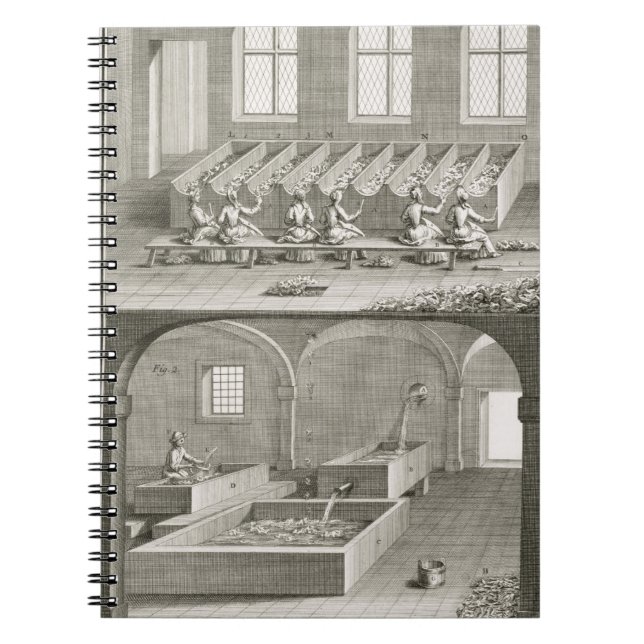 Cuaderno Fabricación de papel, 'de las ciencias del DES de (Frente)