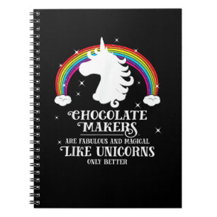 Cuaderno Fabricante De Chocolate Fabuloso Magnífico Como La