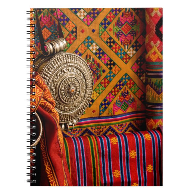 Cuaderno Fabrics, Bután (Frente)