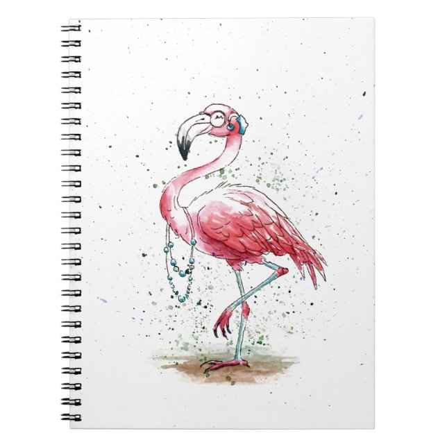 Cuaderno Fabuloso Flamingo (Frente)