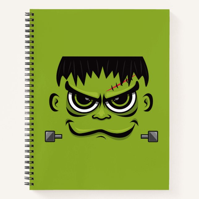 Cuaderno Face Frankenstein Halloween (Anverso)