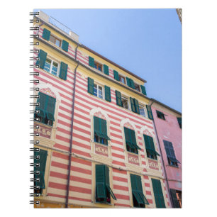 Cuaderno Fachadas de la Casa Monterosso Cinque Terre Liguri