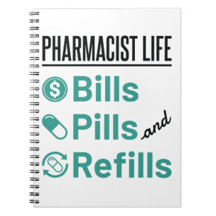 Cuaderno Factores de vida de los farmacéuticos: píldoras y 