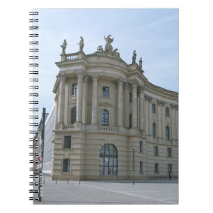 Cuaderno Facultad de Derecho Universidad Humboldt en Berlín