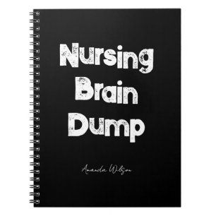 Cuaderno Facultad de estudiante de enfermería estudio minim