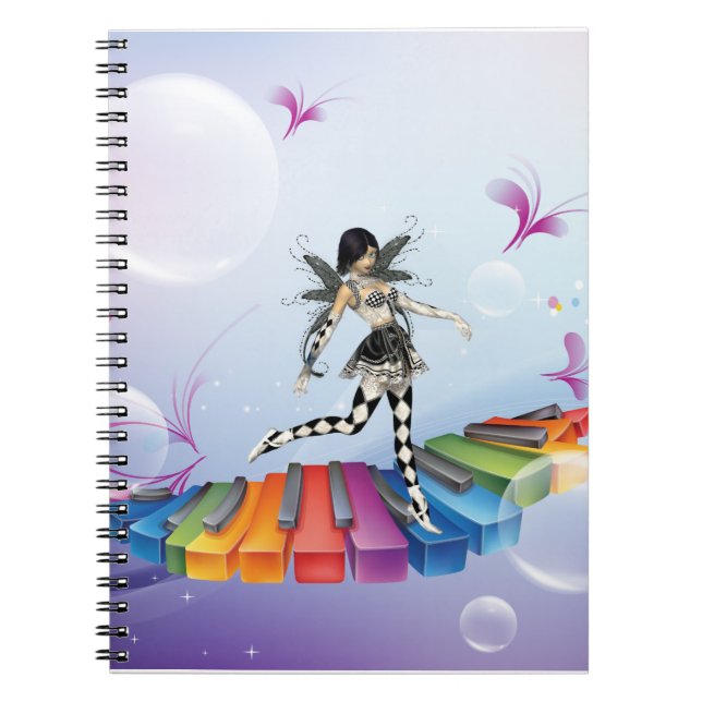Cuaderno Faerie Musical Keyboard (Frente)
