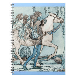 Cuaderno Faeries sobre el caballo blanco