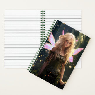Cuaderno Fairie celeste