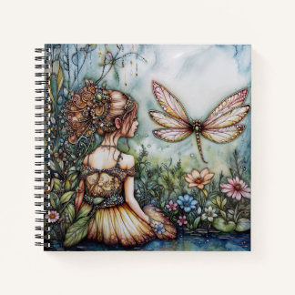 Cuaderno Fairy and the Dragonfly HB Note/Sketch book
