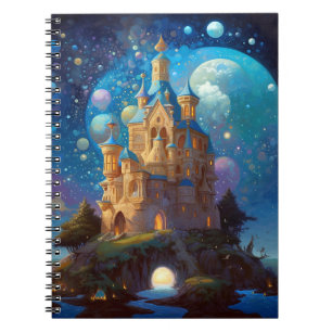 Cuaderno Fairy Tale Castle Fantasy Art