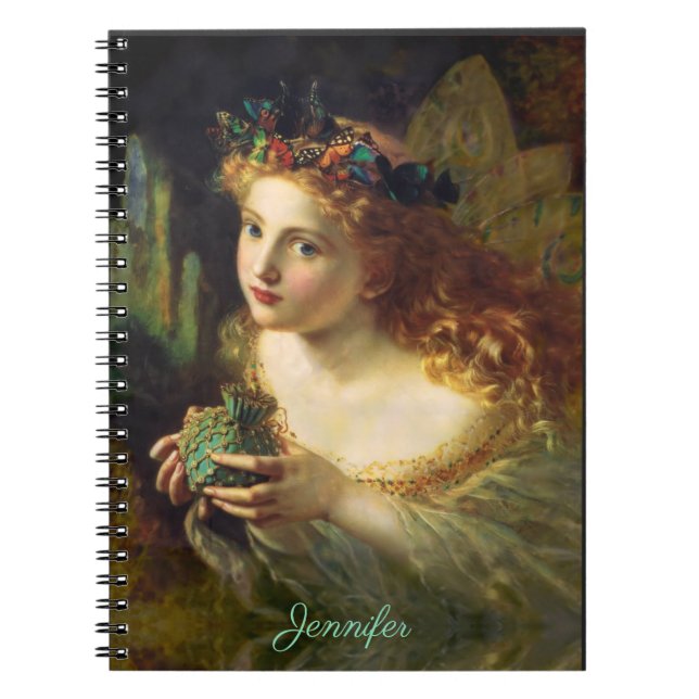 Cuaderno Fairy Wings Personalize Name Sophie Anderson (Frente)
