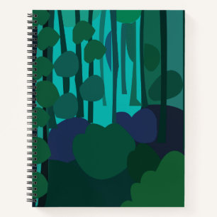 Cuaderno Fairycore Cottagecore Bosque Naturaleza