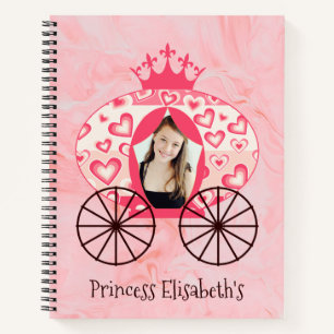 Cuaderno Fairytale Royal Princess Carriage Chica Cumpleaños