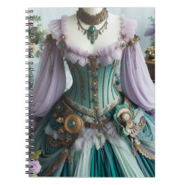 Cuaderno Fairytale Spring Pastel Floral Gown