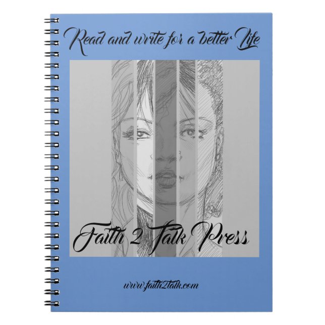 Cuaderno Faith 2 Talk Press Notebook (Frente)