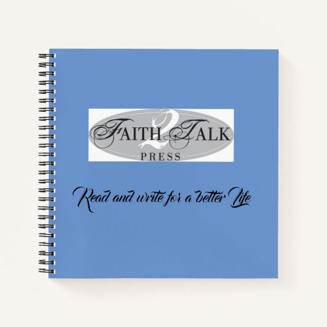 Cuaderno Faith 2 Talk Press Notebook (Anverso)